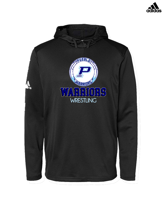 Pueblo HS Wrestling Shadow - Mens Adidas Hoodie