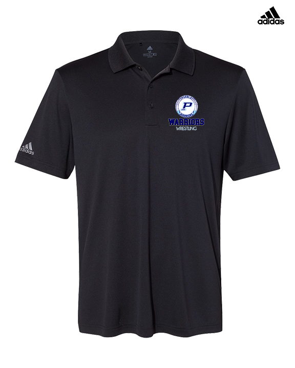 Pueblo HS Wrestling Shadow - Mens Adidas Polo