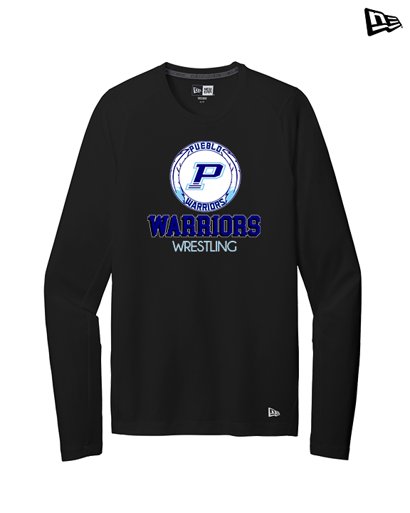 Pueblo HS Wrestling Shadow - New Era Performance Long Sleeve