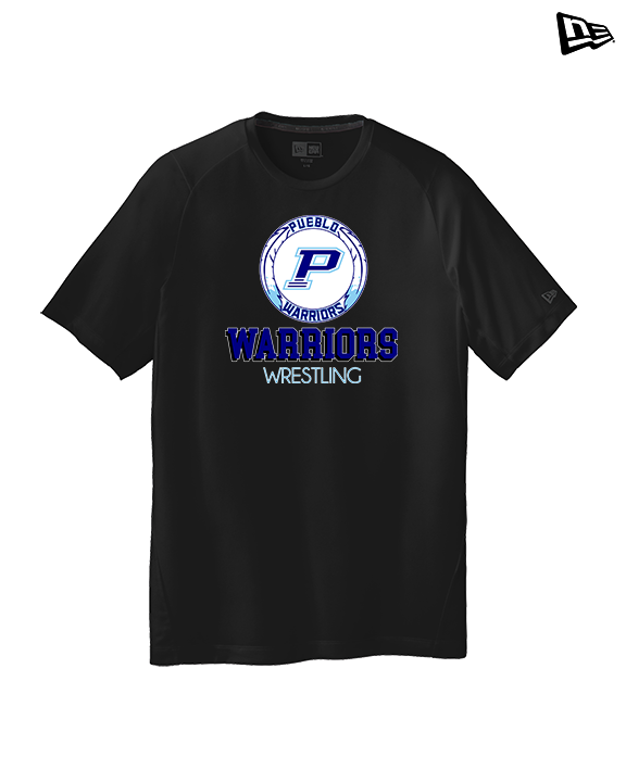 Pueblo HS Wrestling Shadow - New Era Performance Shirt