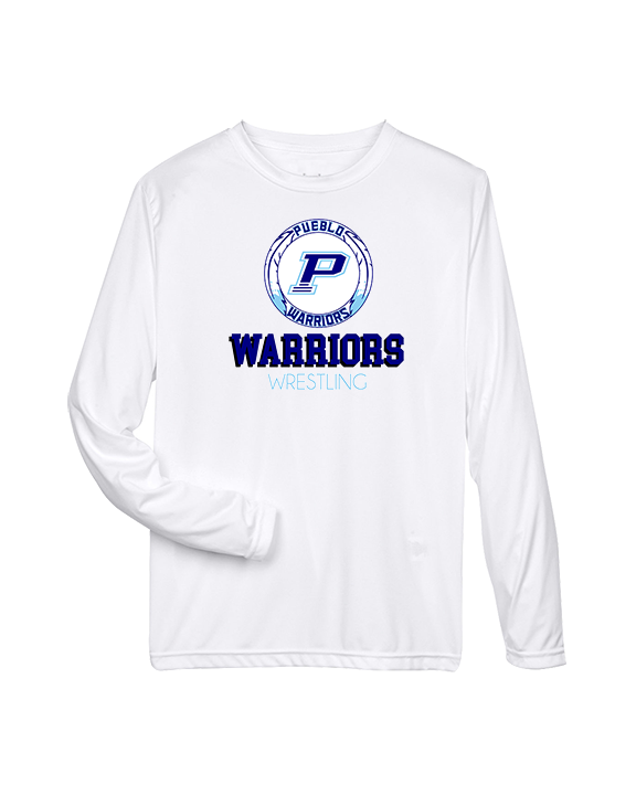 Pueblo HS Wrestling Shadow - Performance Longsleeve