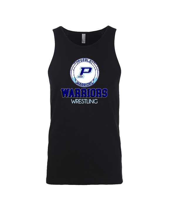 Pueblo HS Wrestling Shadow - Tank Top