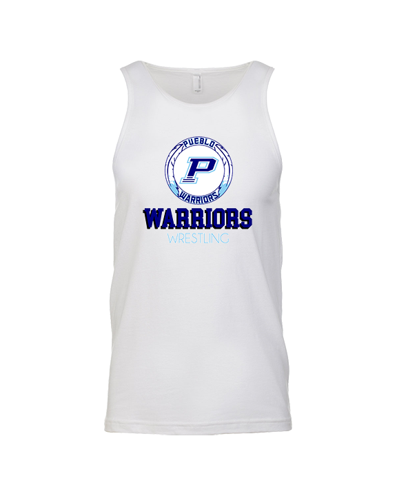 Pueblo HS Wrestling Shadow - Tank Top