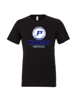 Pueblo HS Wrestling Shadow - Tri-Blend Shirt