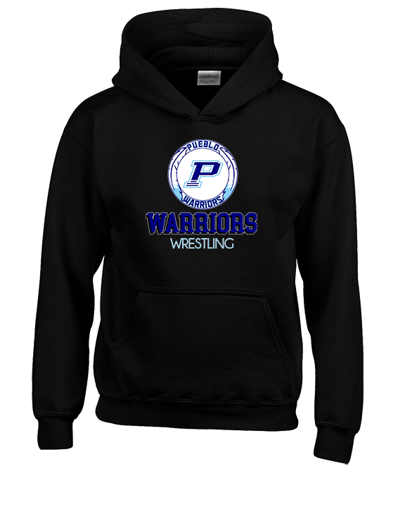 Pueblo HS Wrestling Shadow - Unisex Hoodie