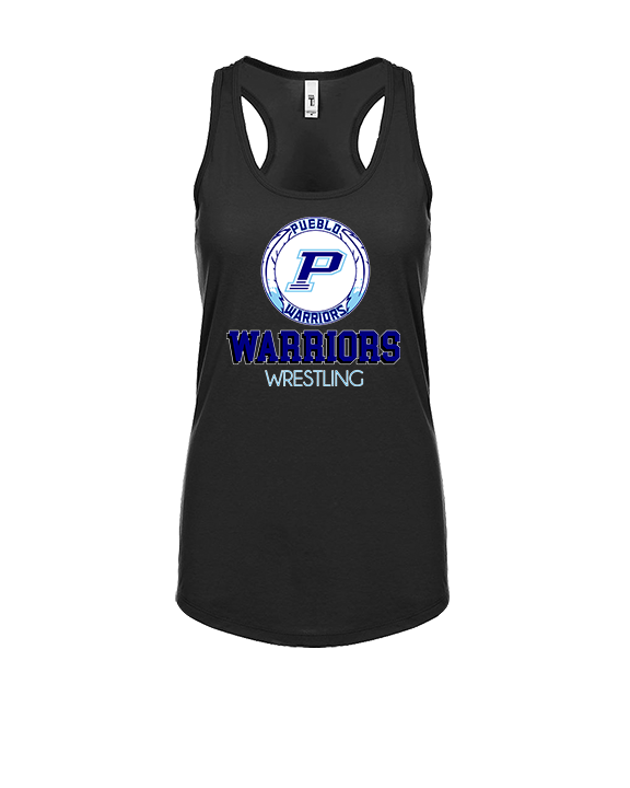 Pueblo HS Wrestling Shadow - Womens Tank Top