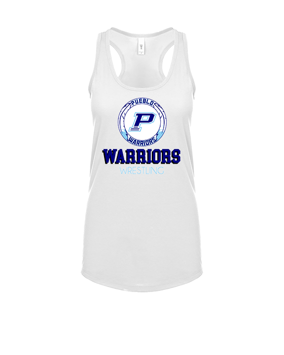 Pueblo HS Wrestling Shadow - Womens Tank Top