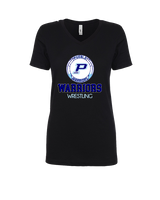 Pueblo HS Wrestling Shadow - Womens Vneck