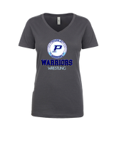 Pueblo HS Wrestling Shadow - Womens Vneck