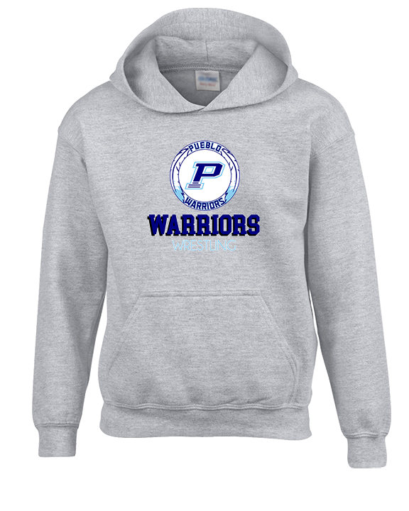 Pueblo HS Wrestling Shadow - Youth Hoodie