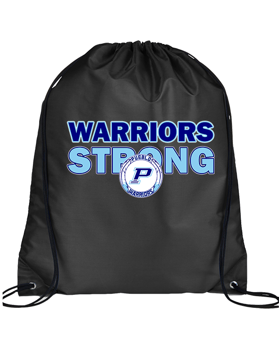 Pueblo HS Wrestling Strong - Drawstring Bag