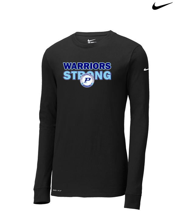 Pueblo HS Wrestling Strong - Mens Nike Longsleeve