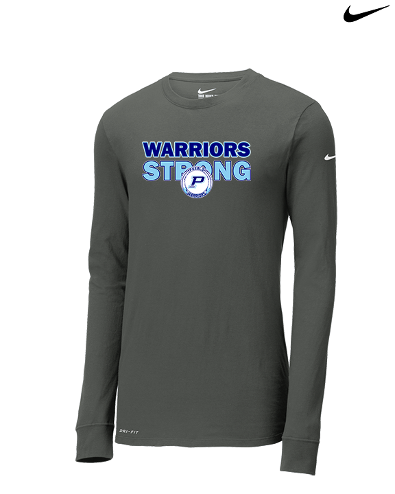 Pueblo HS Wrestling Strong - Mens Nike Longsleeve