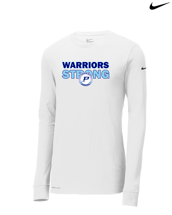 Pueblo HS Wrestling Strong - Mens Nike Longsleeve