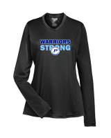 Pueblo HS Wrestling Strong - Womens Performance Longsleeve