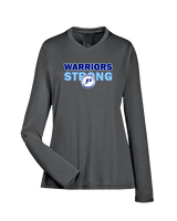 Pueblo HS Wrestling Strong - Womens Performance Longsleeve