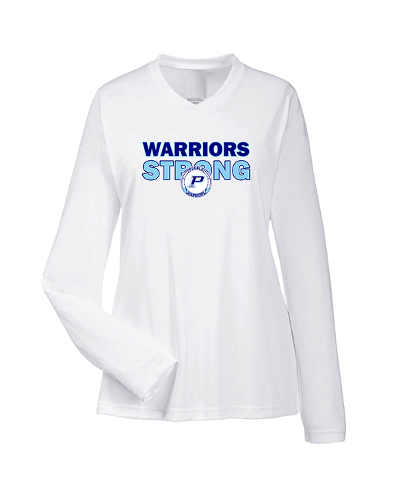 Pueblo HS Wrestling Strong - Womens Performance Longsleeve