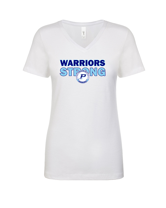 Pueblo HS Wrestling Strong - Womens Vneck