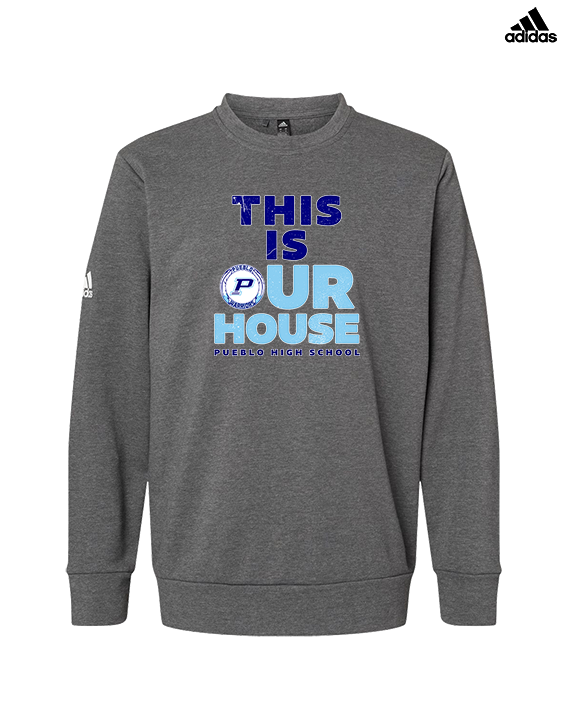 Pueblo HS Wrestling TIOH - Mens Adidas Crewneck