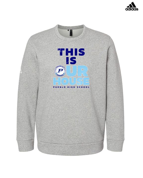 Pueblo HS Wrestling TIOH - Mens Adidas Crewneck