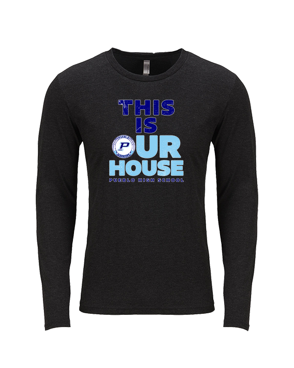 Pueblo HS Wrestling TIOH - Tri-Blend Long Sleeve