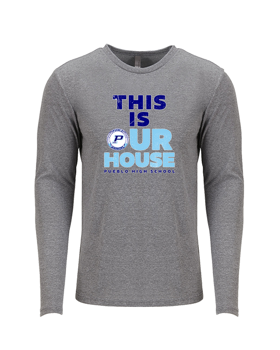 Pueblo HS Wrestling TIOH - Tri-Blend Long Sleeve