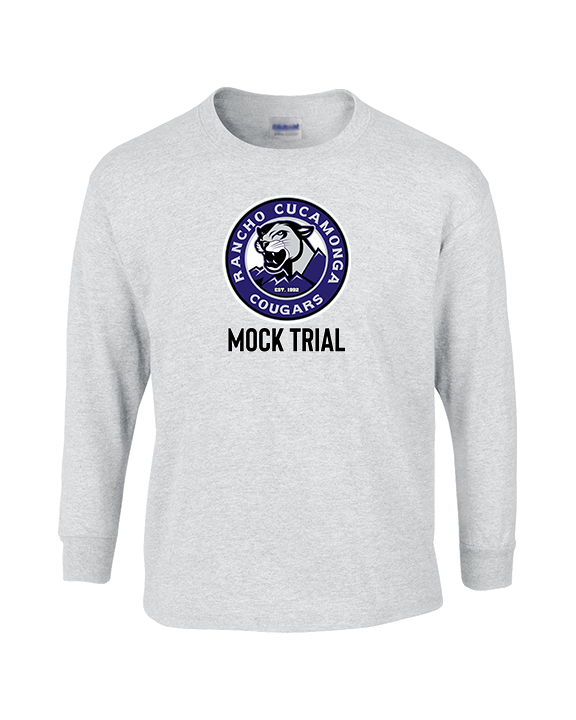 Rancho Cucamonga HS Mock Trial Logo - Cotton Longsleeve