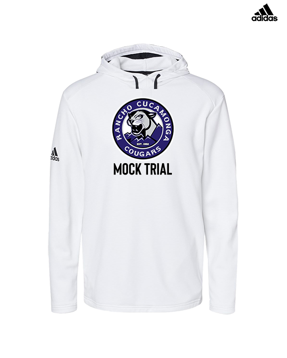 Rancho Cucamonga HS Mock Trial Logo - Mens Adidas Hoodie