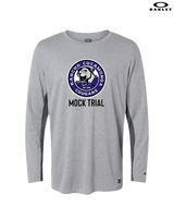 Rancho Cucamonga HS Mock Trial Logo - Mens Oakley Longsleeve