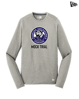 Rancho Cucamonga HS Mock Trial Logo - New Era Performance Long Sleeve