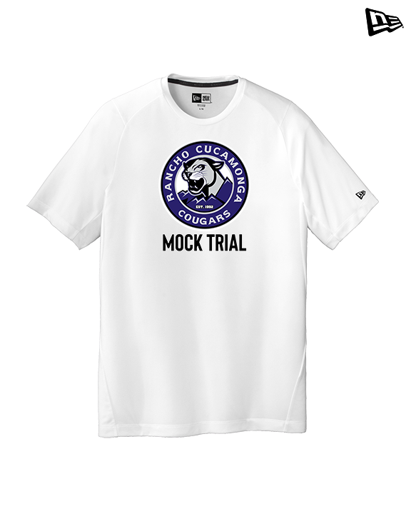 Rancho Cucamonga HS Mock Trial Logo - New Era Performance Shirt