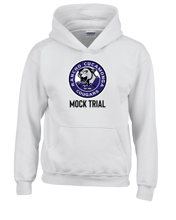 Rancho Cucamonga HS Mock Trial Logo - Youth Hoodie