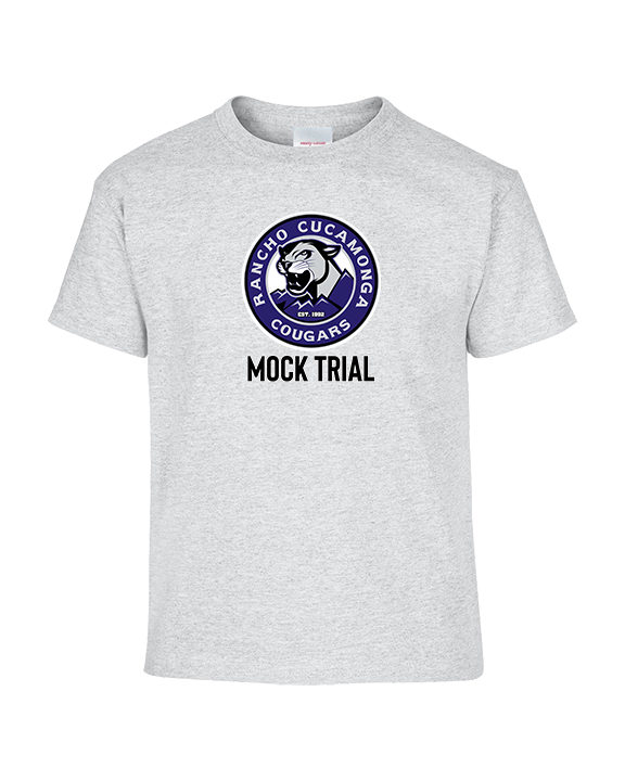 Rancho Cucamonga HS Mock Trial Logo - Youth Shirt