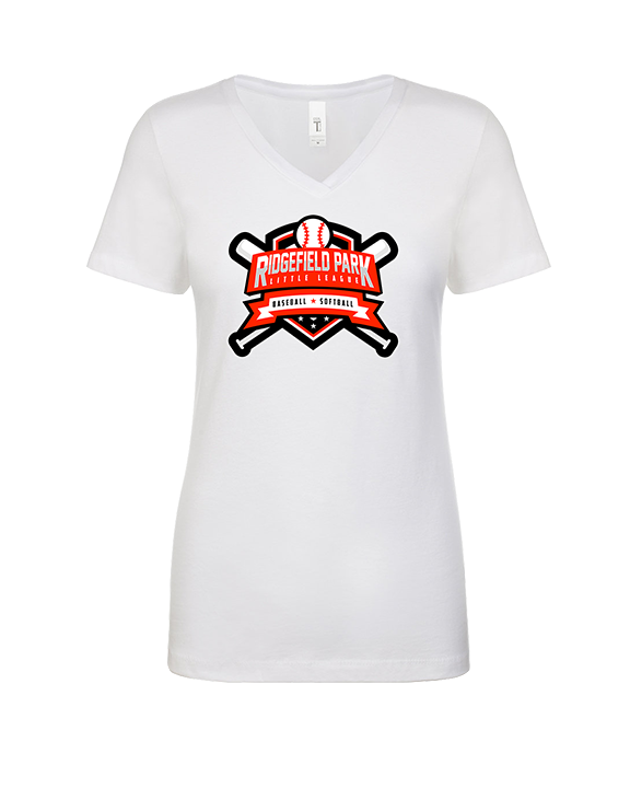 Ridgefield Park Little League Logo - Womens V-Neck