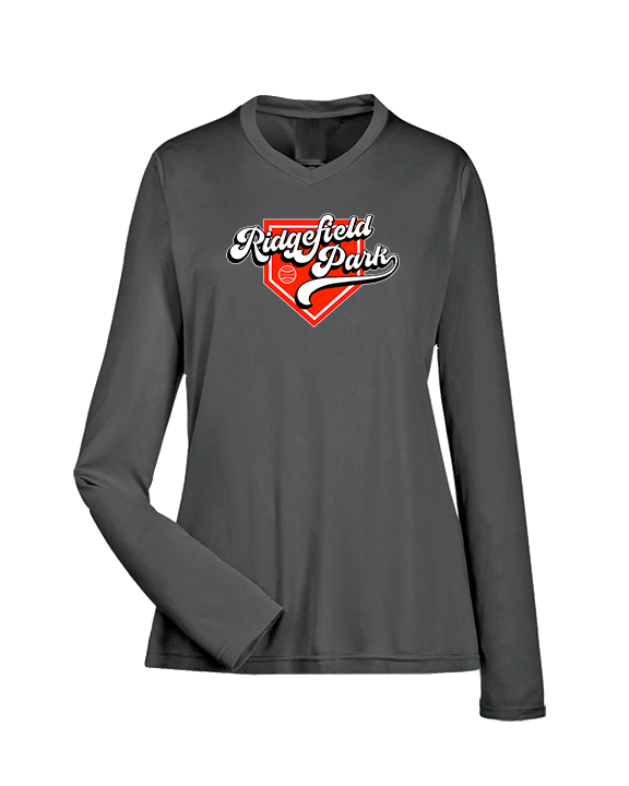 Ridgefield Park Little League Logo Primary 03 - Womens Performance Longsleeve