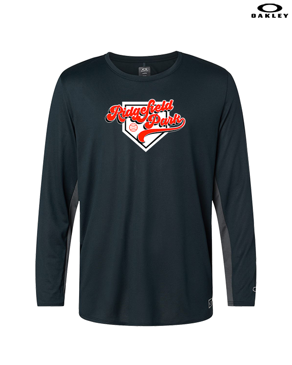 Ridgefield Park Little League Logo Primary 04 - Mens Oakley Longsleeve