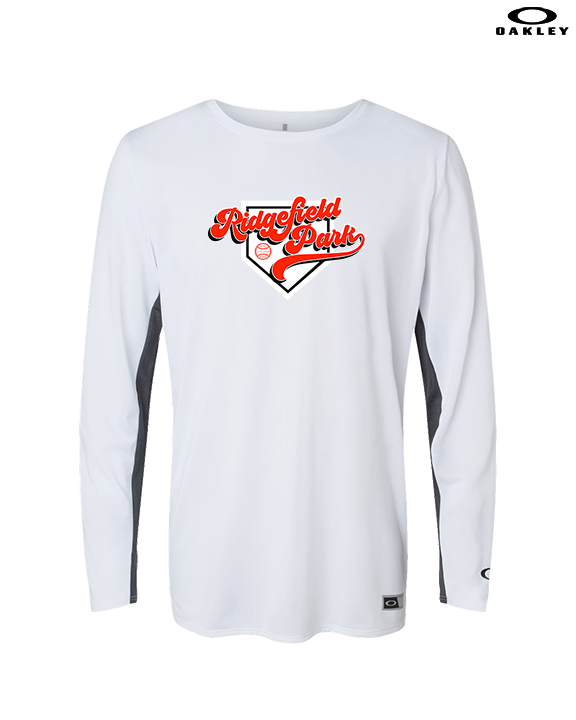 Ridgefield Park Little League Logo Primary 04 - Mens Oakley Longsleeve