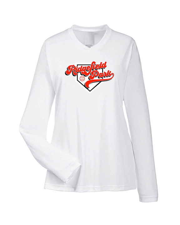 Ridgefield Park Little League Logo Primary 04 - Womens Performance Longsleeve