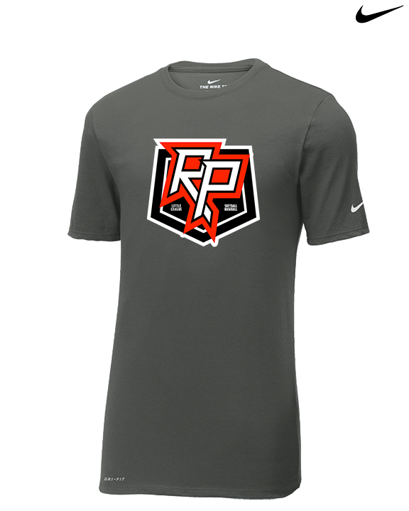 Ridgefield Park Little League Logo Secondary 02 - Mens Nike Cotton Poly Tee