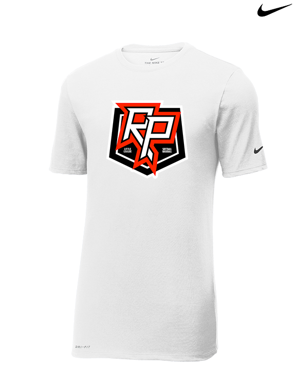 Ridgefield Park Little League Logo Secondary 02 - Mens Nike Cotton Poly Tee