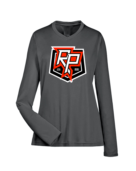 Ridgefield Park Little League Logo Secondary 02 - Womens Performance Longsleeve