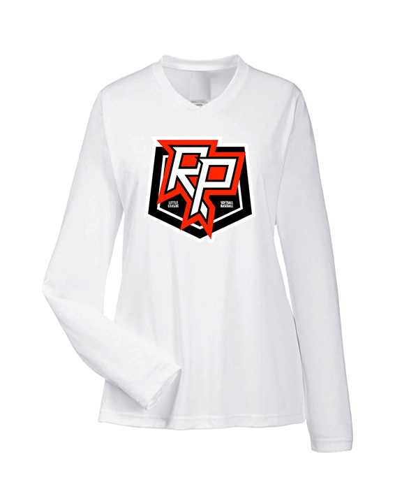 Ridgefield Park Little League Logo Secondary 02 - Womens Performance Longsleeve