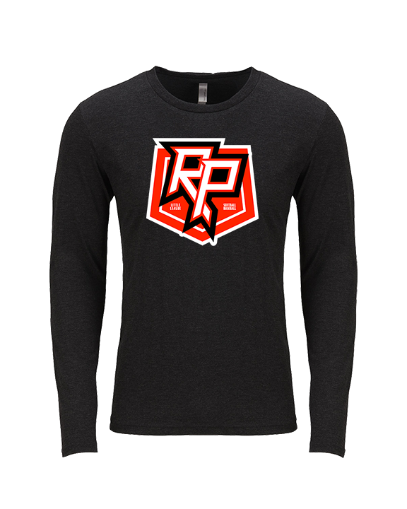 Ridgefield Park Little League Logo Secondary 03 - Tri-Blend Long Sleeve