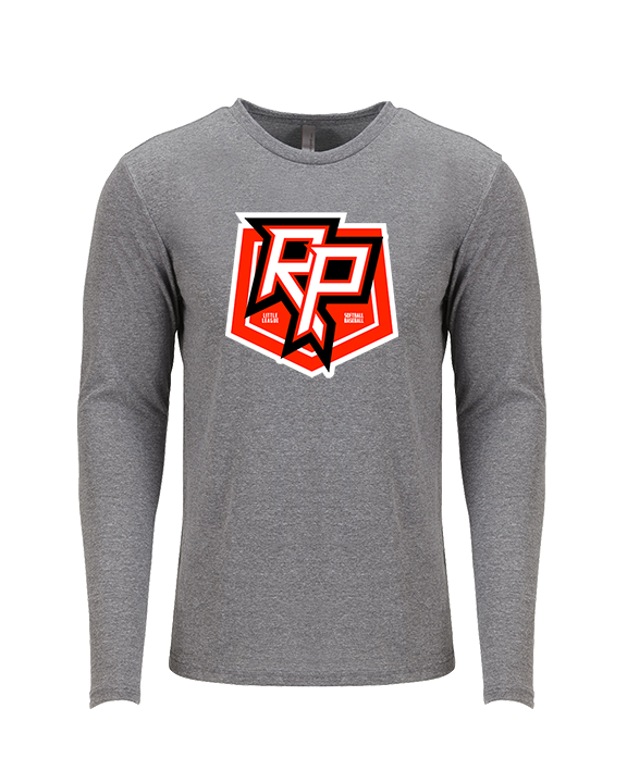 Ridgefield Park Little League Logo Secondary 03 - Tri-Blend Long Sleeve