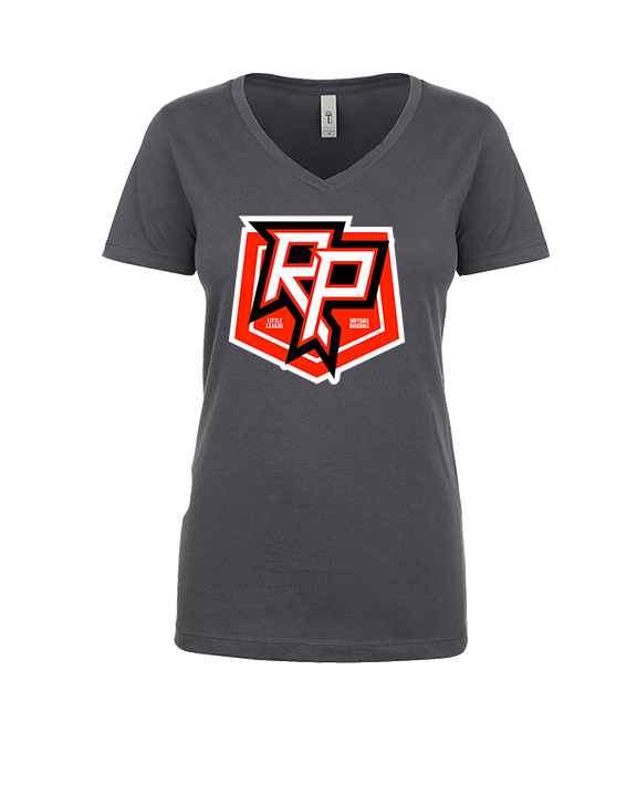 Ridgefield Park Little League Logo Secondary 03 - Womens Vneck