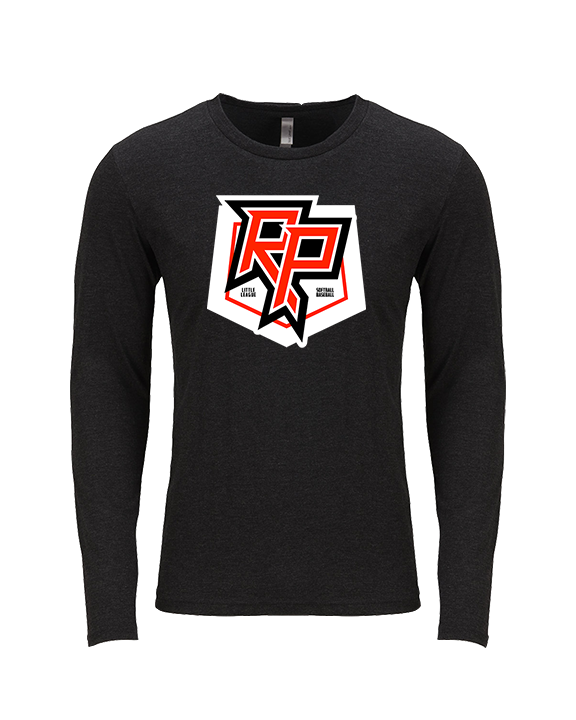 Ridgefield Park Little League Logo Secondary 04 - Tri-Blend Long Sleeve