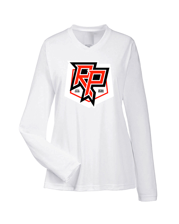 Ridgefield Park Little League Logo Secondary 04 - Womens Performance Longsleeve