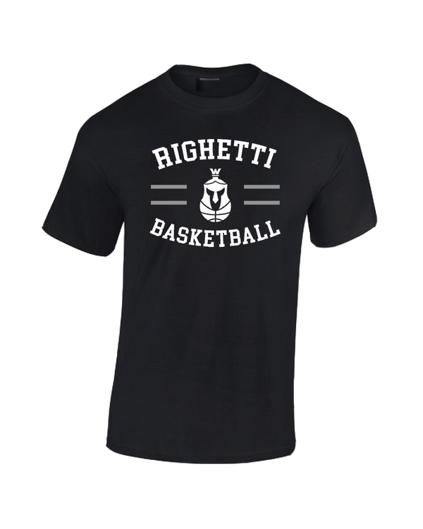 Righetti HS Basketball Curve - Cotton T-Shirt