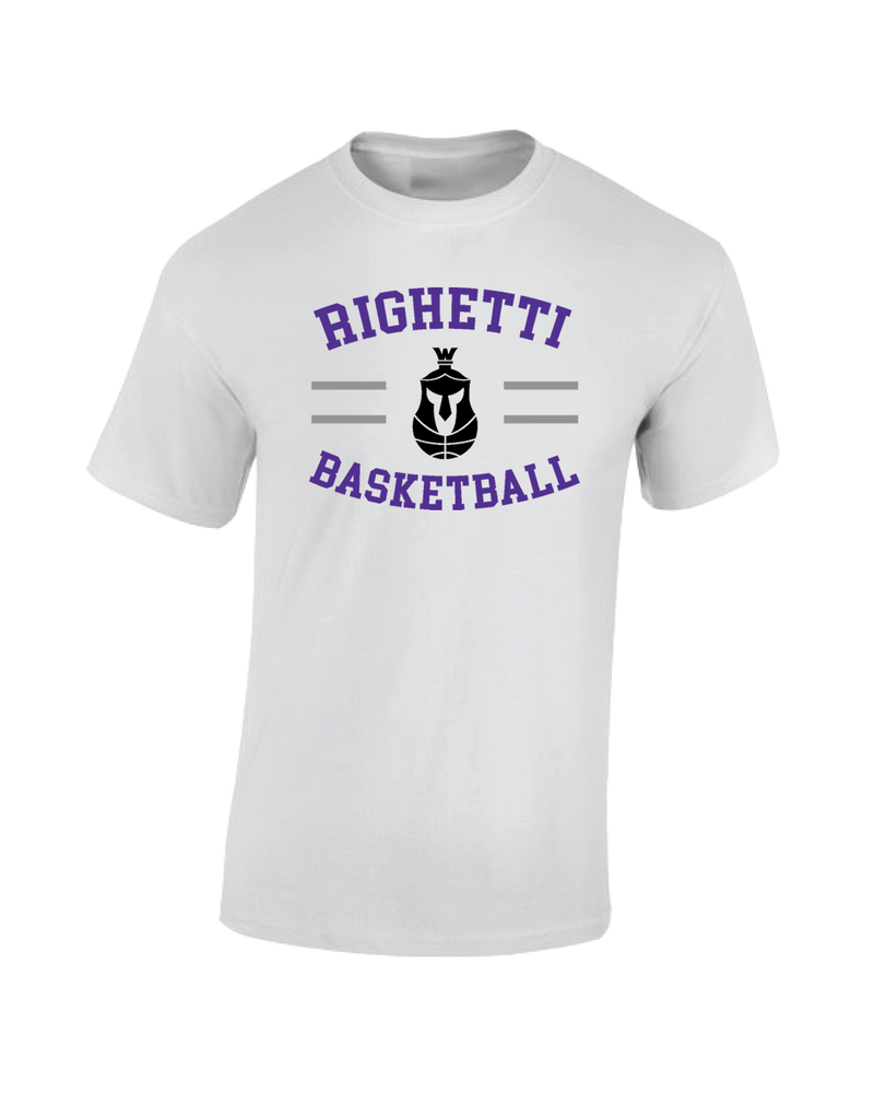 Righetti HS Basketball Curve - Cotton T-Shirt