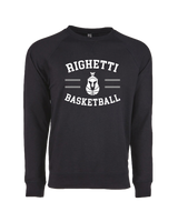 Righetti HS Basketball Curve - Crewneck Sweatshirt